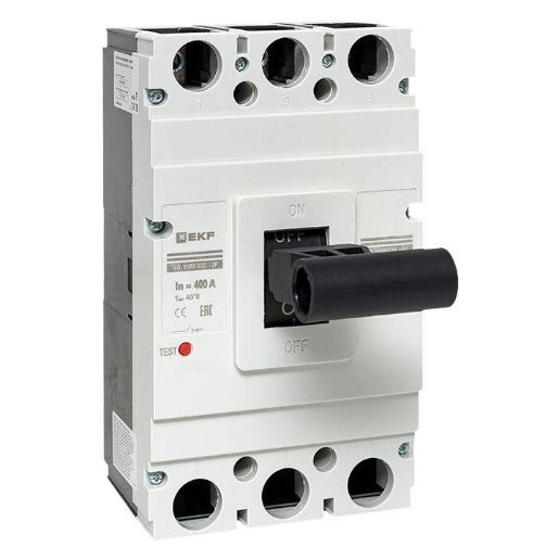 Изображение Выключатель автоматический 3п 400/400А 42кА ВА-99М PROxima EKF mccb99-400-400m
