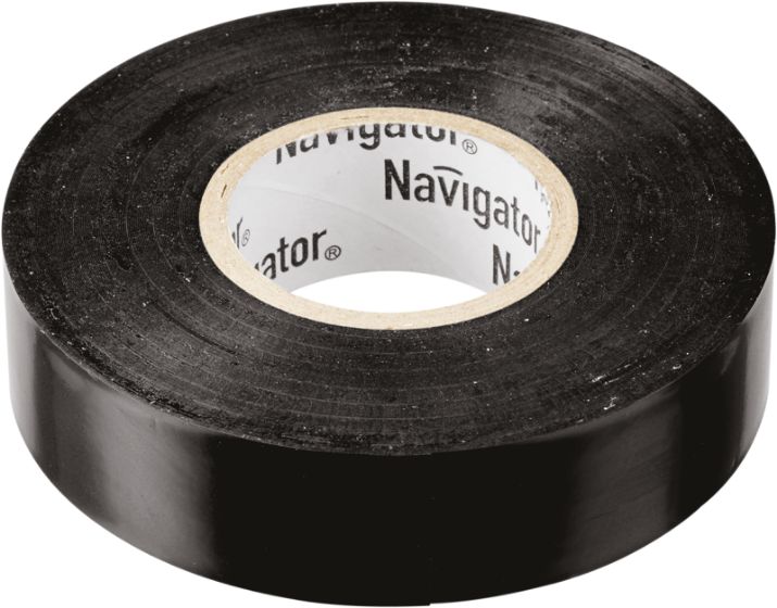 Изображение Изолента ПВХ 15мм (рул.20м) черн. NIT-B15-20/BL Navigator 71103