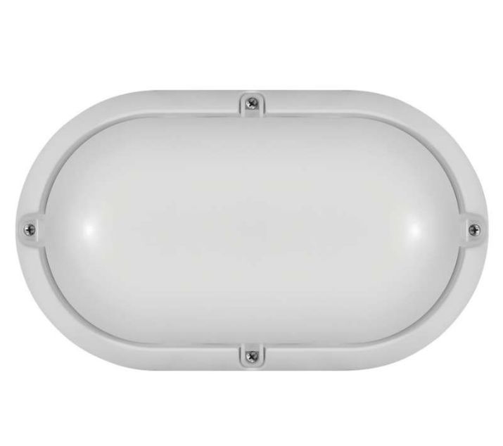 Изображение Светильник светодиодный 71 687 OBL-O1-7-4K-WH-IP65-LED 7Вт 4000К IP65 520лм ЖКХ овал бел. (аналог НПП) ОНЛАЙТ 71687