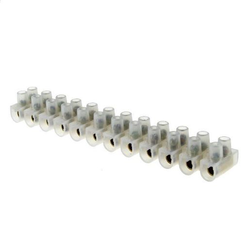 Изображение Колодка клеммная полистирол 4мм 3А EKF plc-KK-4-3