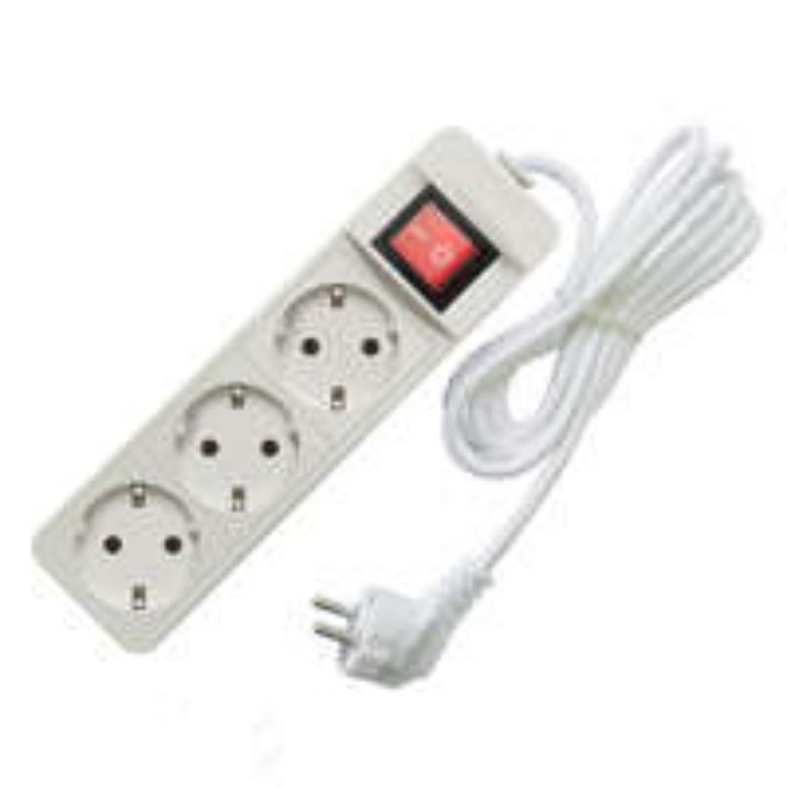 Изображение Удлинитель 3х10м с заземл. 10А IP20 2.2кВт ПВС с выкл. Союз 481S-7310