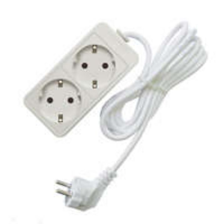 Изображение Удлинитель 2х5м с заземл. 16А IP20 3.5кВт ПВС Союз 481S-6205