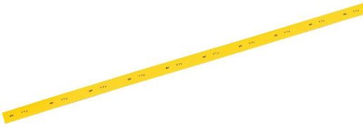 Изображение Трубка термоусадочная ТТУ нг-LS 50/25 желт. 1м IEK UDRS-D50-1-K05