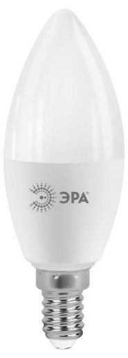Изображение Лампа светодиодная B35-11w-860-E14 свеча 880лм ЭРА Б0032984