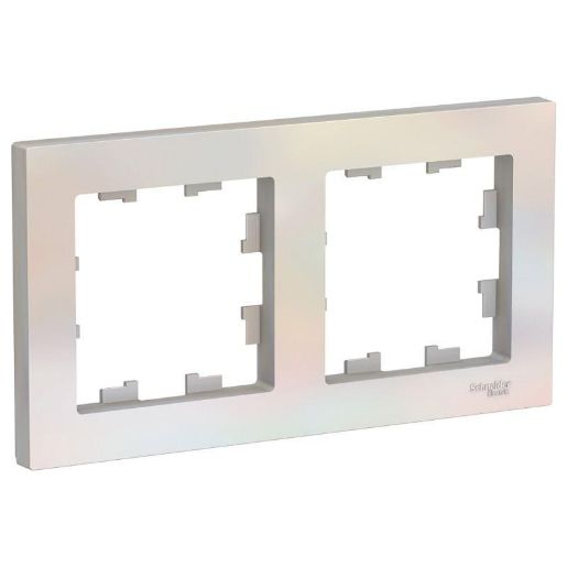 Изображение Рамка 2-м AtlasDesign универс. жемчуж. SE ATN000402