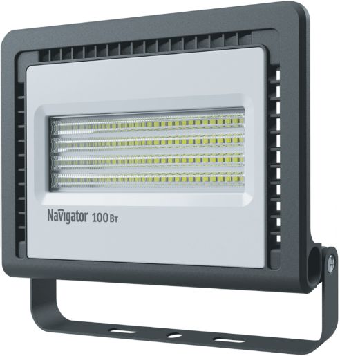 Изображение Прожектор светодиодный 14 150 NFL-01-100-6.5K-LED 100Вт 6500К IP65 8100лм черн. Navigator 14150