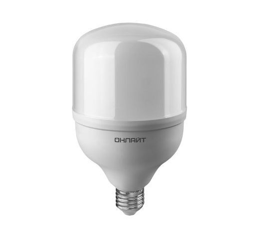 Изображение Лампа светодиодная высокомощная 82 904 OLL-T125-50-230-840-E27Е40 50Вт 4000К нейтр. бел. E27/E40 3500лм 176-264В ОНЛАЙТ 82904