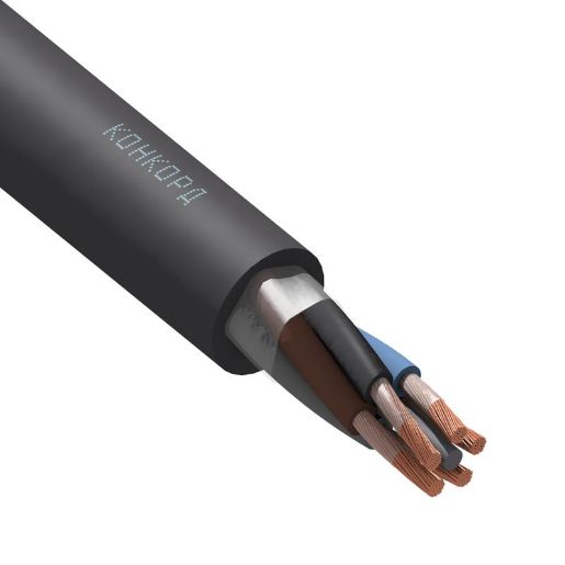 Изображение Кабель КГ-ХЛ 5х2.5 (N) 220/380-3 (м) Конкорд 109