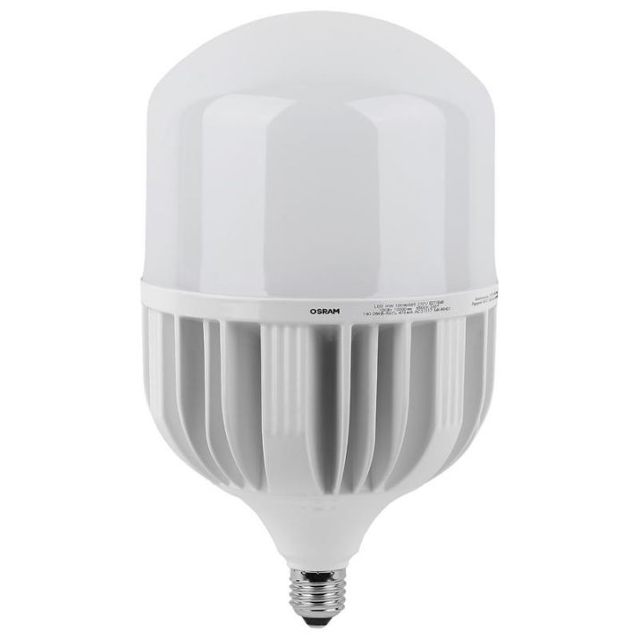 Изображение Лампа светодиодная LED HW T 100Вт (замена 1000Вт) матовая 6500К холод. бел. E27/E40 10000лм угол пучка 200град. 140-265В PF>/=09 OSRAM 4058075577015