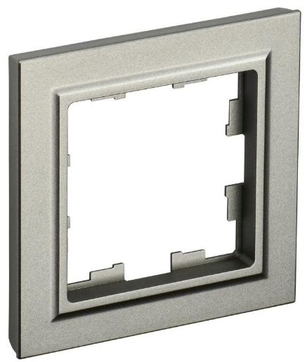 Изображение Рамка 1-м BRITE РУ-1-БрШ шампань IEK BR-M12-K37