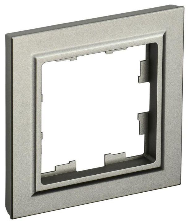 Изображение Рамка 1-м BRITE РУ-1-БрШ шампань IEK BR-M12-K37