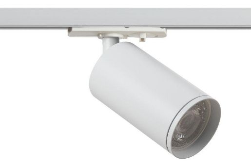 Изображение Светильник трековый TR39-GU10 MR16 1ф под лампу WH бел. Эра Б0053309