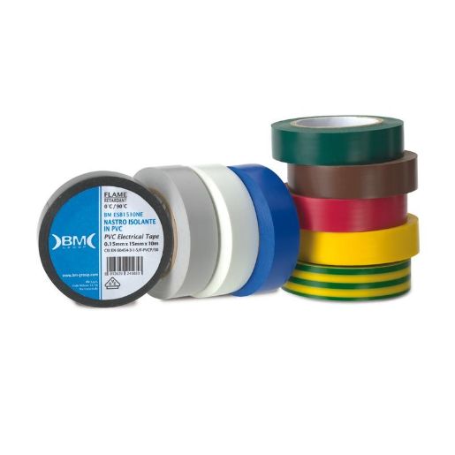 Изображение Изолента ПВХ 15мм (рул.25м) бел. BM BM-ESB1525BI