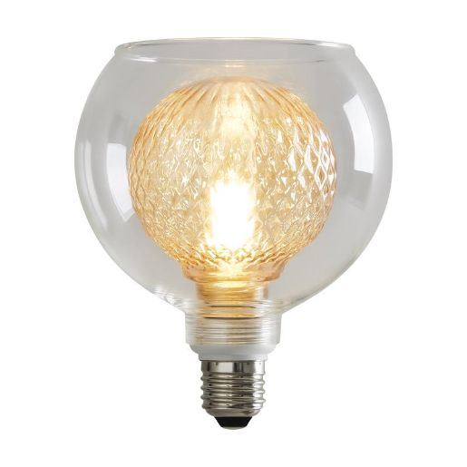 Изображение Лампа светодиодная Loft Led G125 4Вт 2700К E27 DIM Voltega 8546