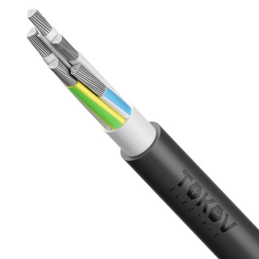Изображение Кабель TOKOV ELECTRIC АВВГнг(А)-LS 5х95 МС (N PE) 1кВ (м) УТ000030804