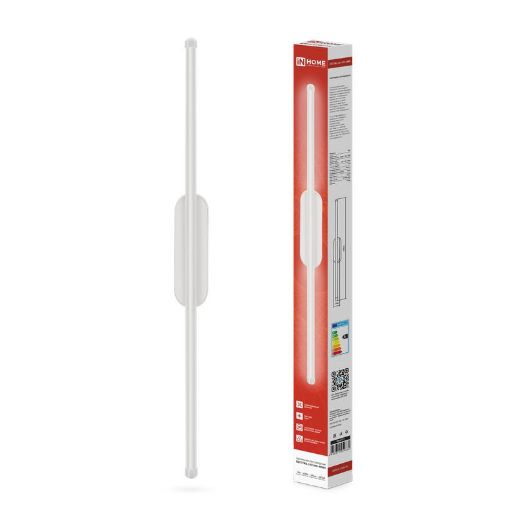 Изображение Светильник светодиодный ESTETIKA LUV-60C-40WH 10Вт 4000К 700лм 230В 600х50х25 бел. IN HOME 4690612054834