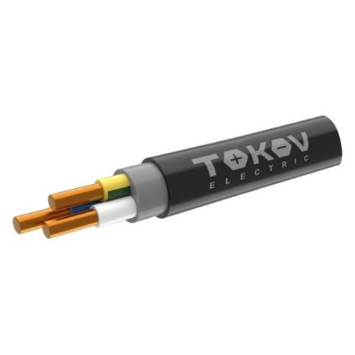 Изображение Кабель TOKOV ELECTRIC ППГнг(А)-HF 3х1.5 ОК (N PE) 0.66кВ (уп.100м) ТХМ00409105