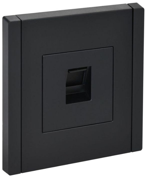 Изображение Розетка компьютерная RJ45 кат.5E FORTE&PIANO FP132 черн. IEK FP-K10-1-K02