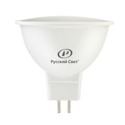Изображение Лампа светодиодная RS GU5.3 5W 12V 4000К 5Вт 500лм Ra 90 рефлектор Русский Свет 15011345070