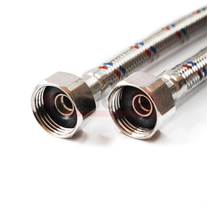 Изображение Подводка гибкая для воды 1/2дюйм В-В 400см (20) VALFEX S/S 400сm В-В