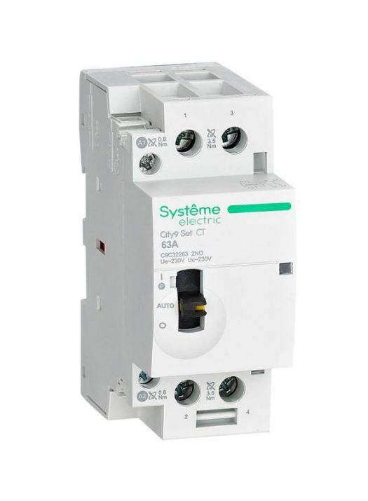 Изображение Контактор 2п City9 Set 2НО 63А AC 230В-230В SE C9C32263