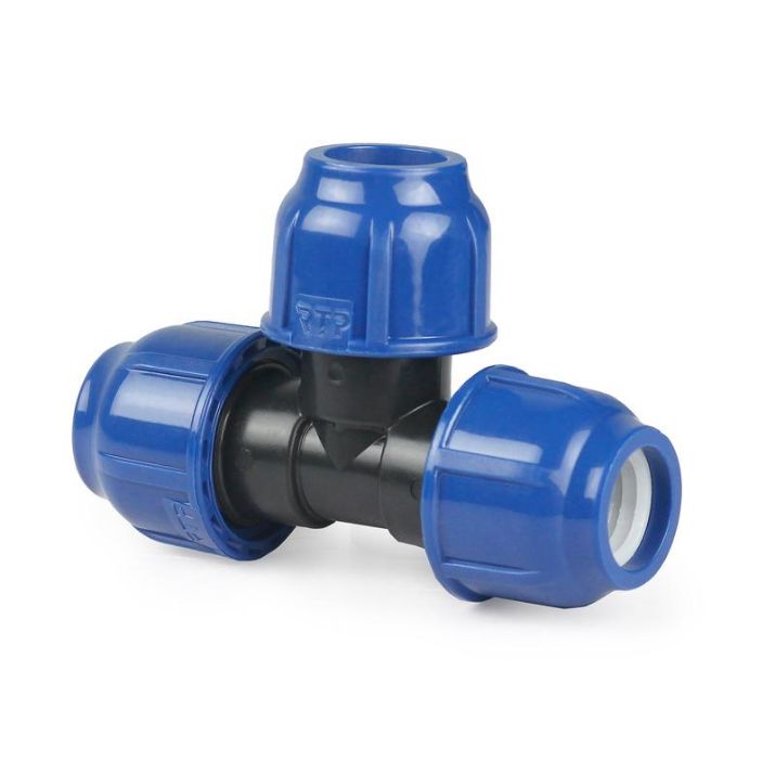 Изображение Тройник компрессионный PN16 d20 для ПЭ труб RTP 14698