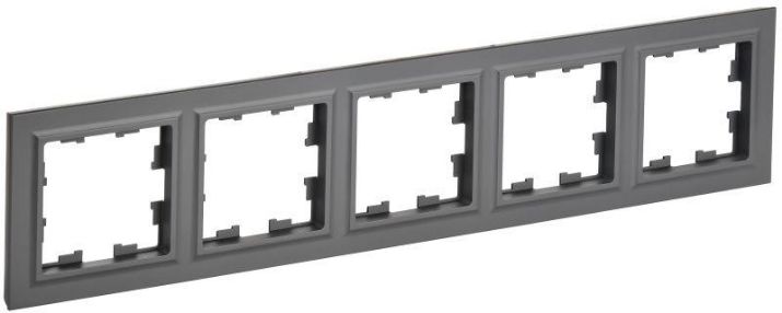 Изображение Рамка 5-м BRITE РУ-5-БрГ граф. IEK BR-M52-K53