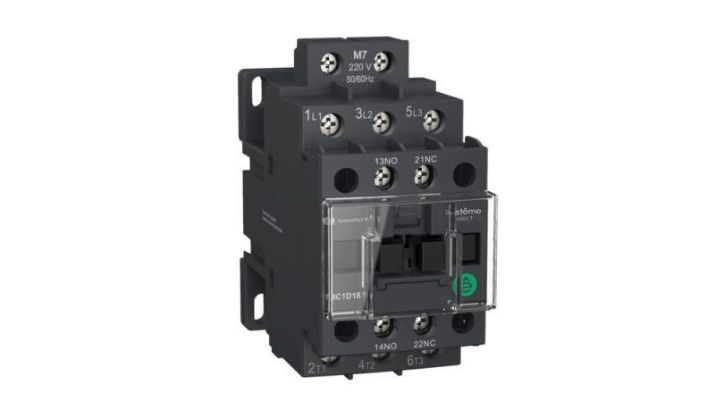 Изображение Контактор MC1D 3п 9А кат. 24В AC 1НО+1НЗ SE MC1D09B7