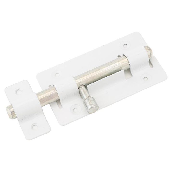 Изображение Засов ЗД-01 круглый бел. Секрет Киров 5371