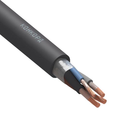 Изображение Кабель КГ-ХЛ 3х4+1х2.5 (N) 220/380-3 (м) Конкорд 88