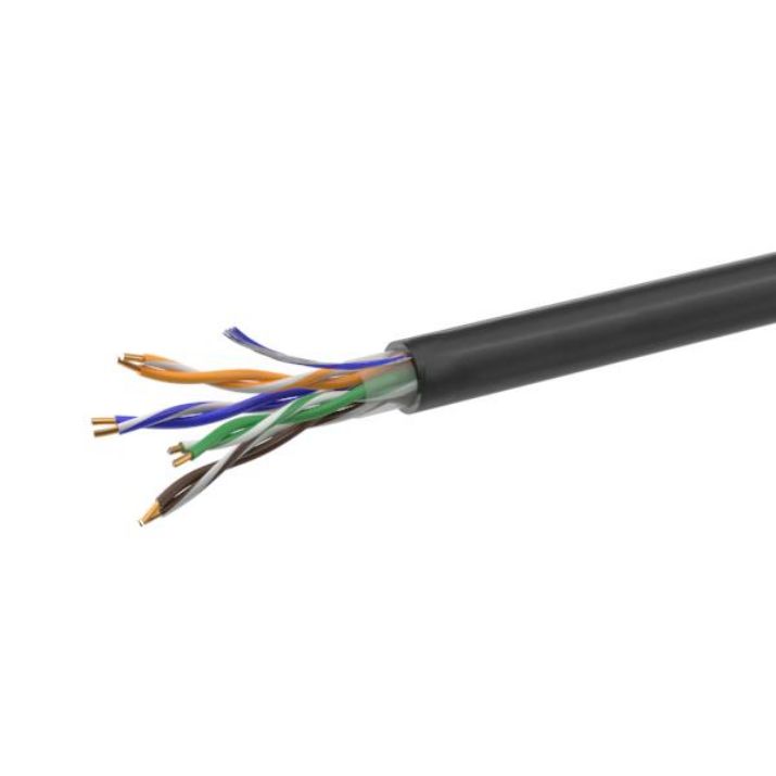 Изображение Кабель витая пара U/UTP кат.5E 4х2х24AWG solid CCA PE Out. 305м (м) Net.on 01-0301