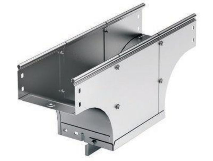 Изображение Ответвитель для лотка Т-образ. верт. универс. TDS осн. 500 Н80 в комплекте с крепеж. эл. гор. оцинк DKC 37167KHDZ