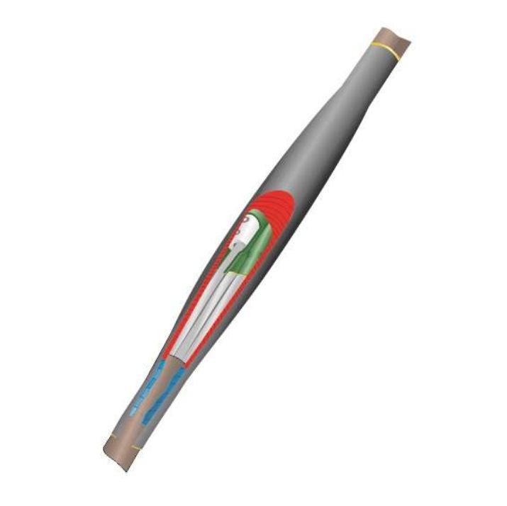 Изображение Муфта кабельная соединительная 1кВ 1ПСТ(тк)нг-LS-5х(35-50) с болтовыми соединителями Нева-Транс Комплект 22040030
