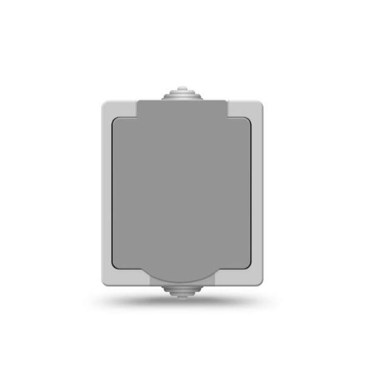 Изображение Розетка Аллегро с заземл. защ. шторки с крышкой IP54 сер. UNIVersal 1282