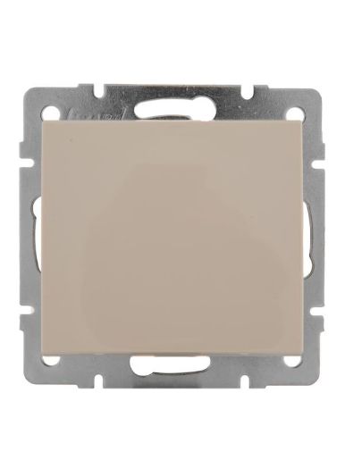 Изображение Выключатель 1-кл. СП Rain IP20 механизм крем. LEZARD 703-0388-100