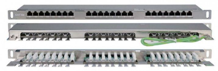 Изображение Патч-панель 19дюйм 0.5U кат.5E 24 порта RJ45 Dual IDC PPHD-19-24-8P8C-C5E-SH-110D высок. плотности Hyperline 244077