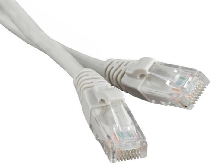 Изображение Патч-корд реверсивный кат.5E U/UTP LSZH PC-LPM-UTP-RJ45-REV-RJ45-C5e-10M-LSZH-GY 10м сер. Hyperline 230412