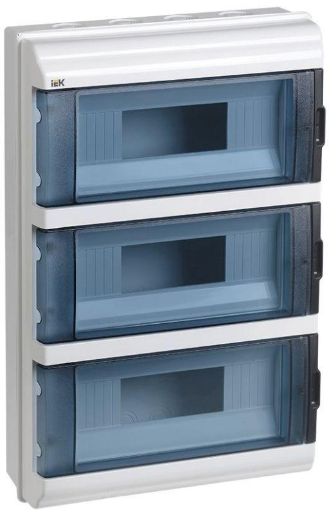 Изображение Корпус ОП КМПн-36 Krepta 5 IP55 пластик. IEK MKP72-N3-36-55