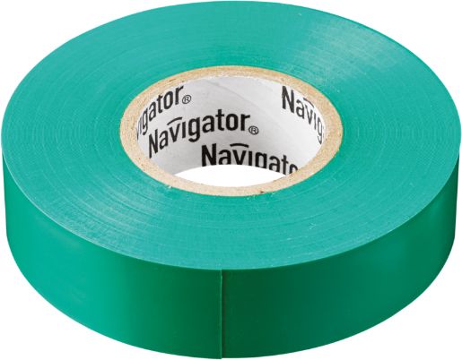 Изображение Изолента ПВХ 15мм (рул.10м) зел. NIT-B15-10/G Navigator 71232