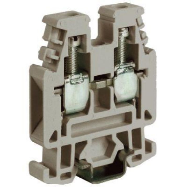 Изображение Зажим проходной RP.4/6GR 4кв.мм сер. DKC ZRP300GR