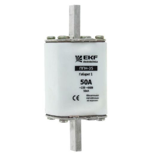 Изображение Вставка плавкая ППН-35 250/32А габарит 1 PROxima EKF fus-35/250/32