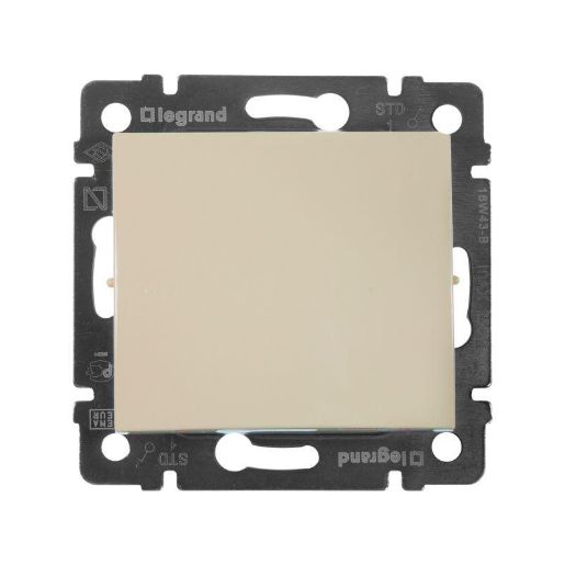 Изображение Выключатель 1-кл. СП Valena 10А IP31 250В механизм сл. кость Leg 774301