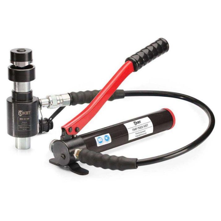 Изображение Пресс гидравлический помповый для пробивки отверстий ПГПО-60 КВТ 53137