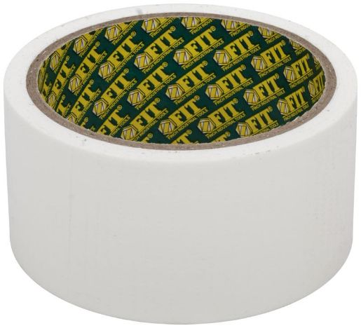 Изображение Лента клейкая универсальная армированная "Ductape" 48ммх10м бел. FIT 11756