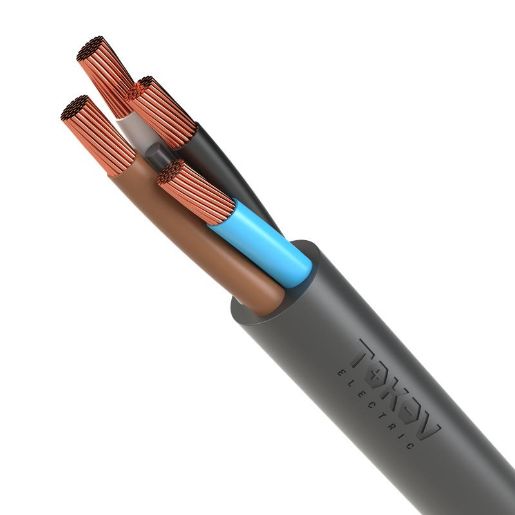 Изображение Кабель TOKOV ELECTRIC КГтп-ХЛ 4х4 (N) 380/660-3 (м) 00-00027194