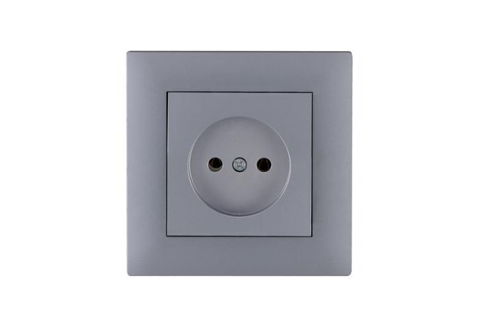 Изображение Розетка 1-м Kare RIZZ STAR без заземл. сер. Makel 88065022