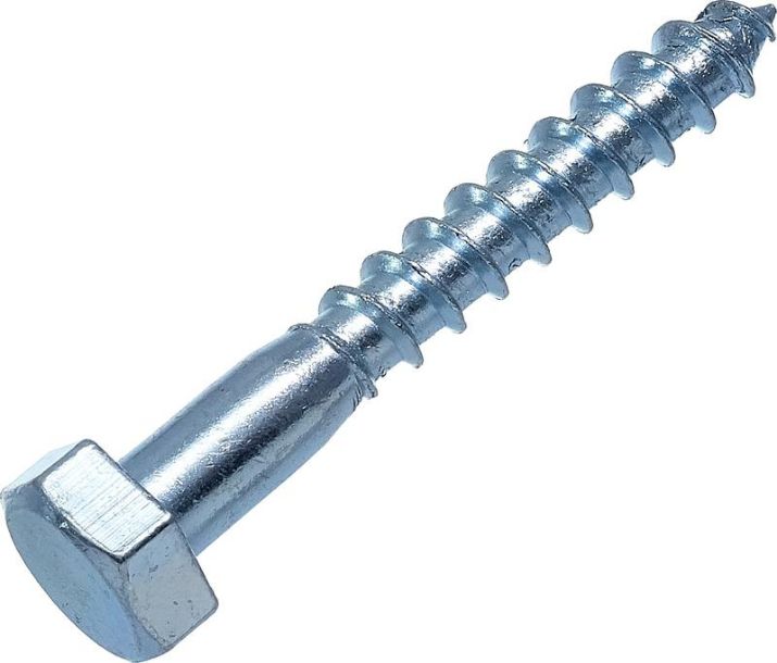 Изображение Шуруп сантехнический 8х60 DIN 571 цинк (уп.2шт) европодвес СТРОЙМЕТИЗ 2170661