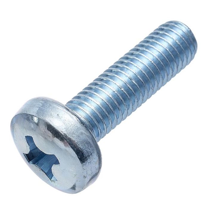 Изображение Винт М 5х20х20 DIN 7985 полуцилиндр цинк (уп.15шт) европодвес СТРОЙМЕТИЗ 310520115