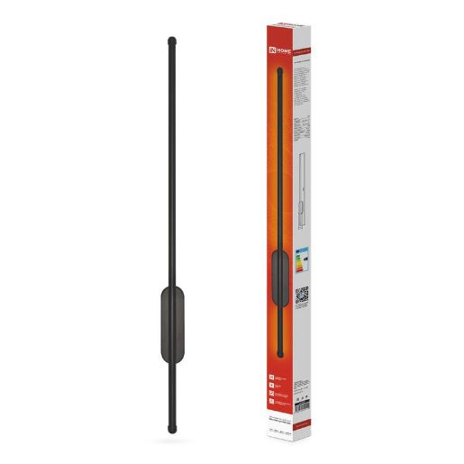 Изображение Светильник светодиодный ESTETIKA LUV-80B-30BL 15Вт 3000К 1050лм 230В 800х50х25 черн. IN HOME 4690612054414