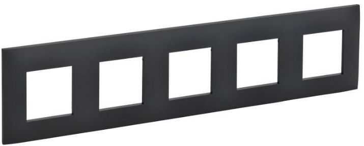Изображение Рамка 5-м SKANDY SK-F05G графит IEK SK-M52-K53